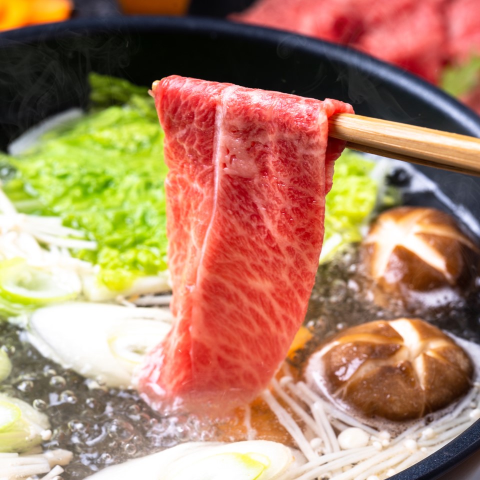お歳暮シーズン 和牛しゃぶしゃぶ